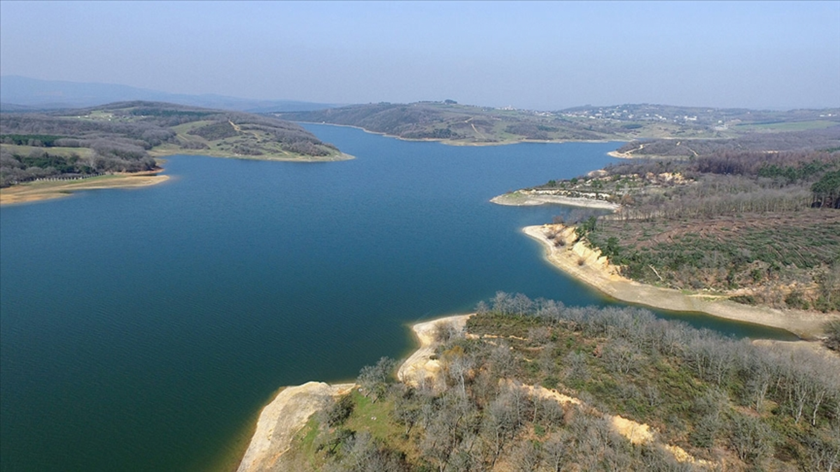 �stanbul'un barajlar�nda doluluk oran� y�zde 50'nin alt�na geriledi