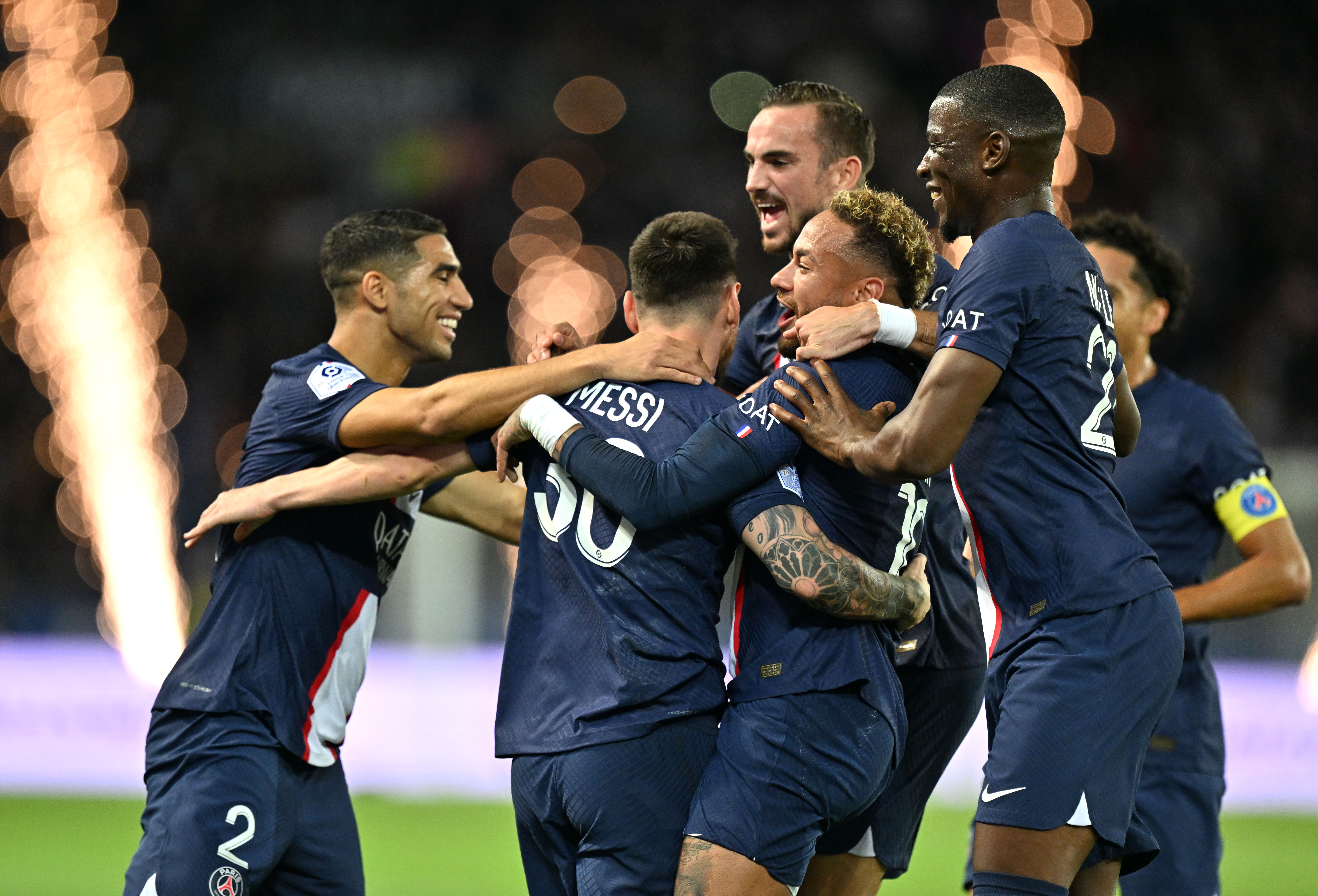 PSG, Nice engelini 2 golle a�t�