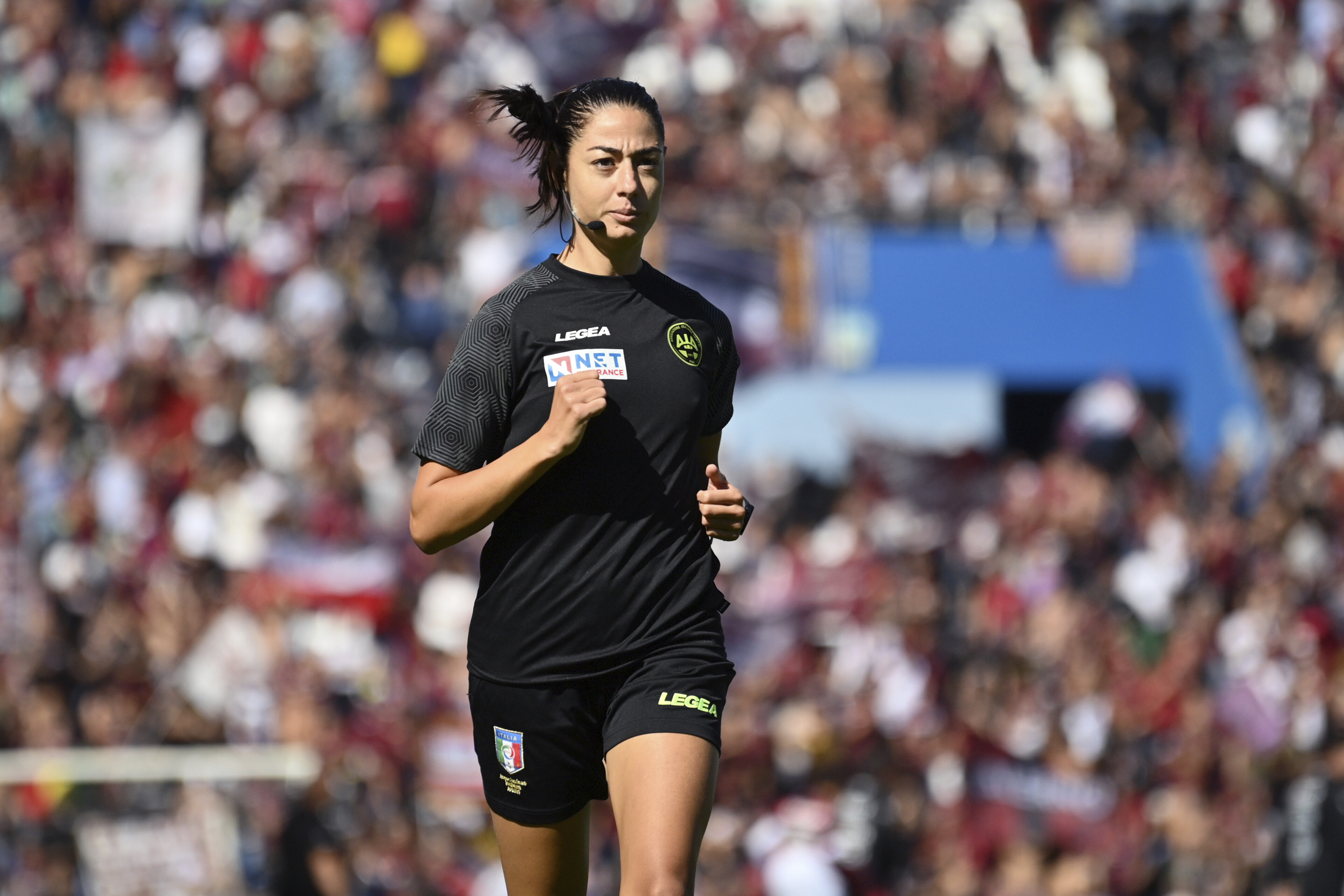 Serie A'da ilk kez kad�n hakem d�d�k �ald�, Sassuolo kazand�