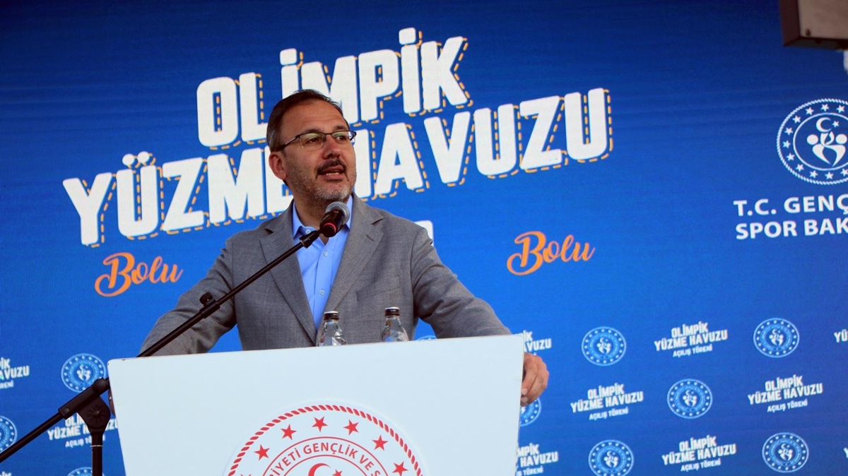 Bakan Kasapolu: Trkiye'yi bir spor lkesi haline getirdik