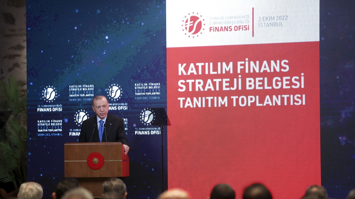 Cumhurbakan Erdoan'dan ''katlm finans'' paylam