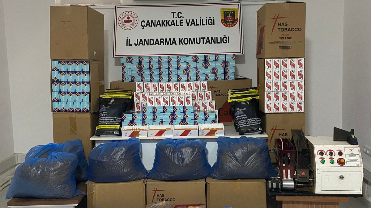 anakkale'de kaaklk operasyonunda 2 pheli yakaland
