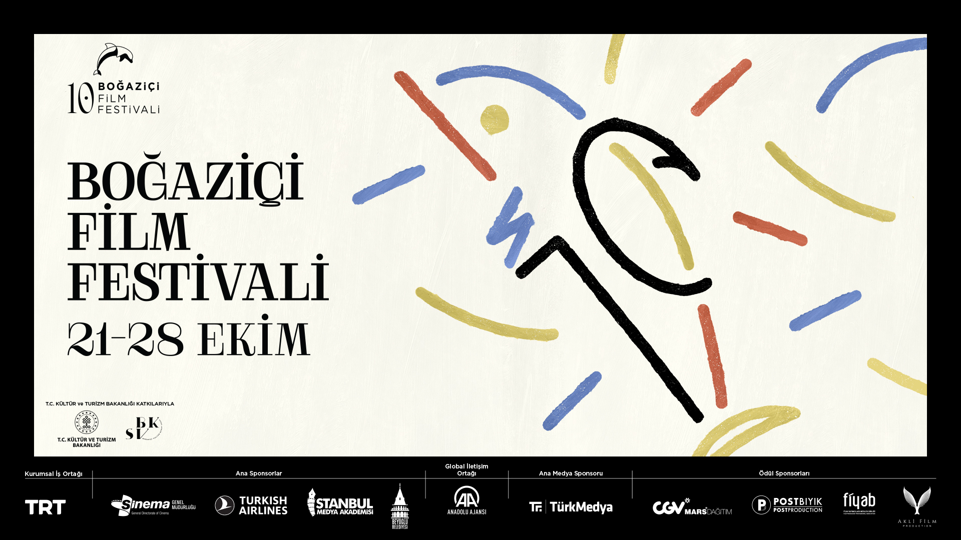 10. Bo�azi�i Film Festivali'nin afi�i yay�nland�!