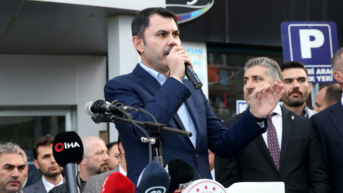 Bakan Kurum'dan muhalefete sert k: Her eyleri alg, her eyleri yalan