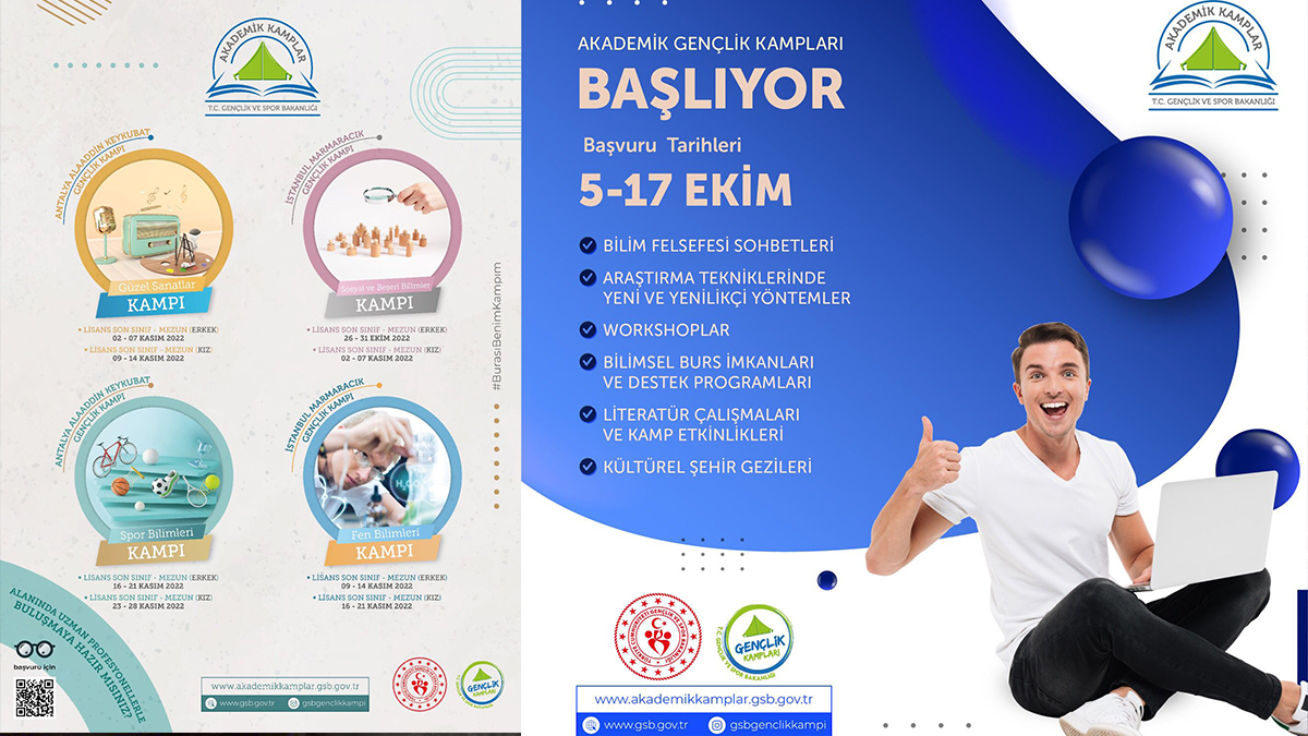 Gen�lik ve Spor Bakanl���ndan akademik kariyer yapmak isteyen gen�ler i�in proje