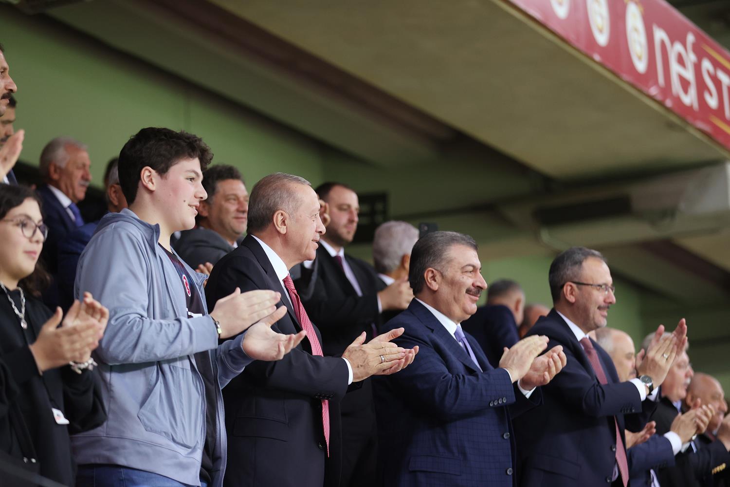 Cumhurbakan Erdoan, Ampute Futbol Milli Takm'n tebrik etti