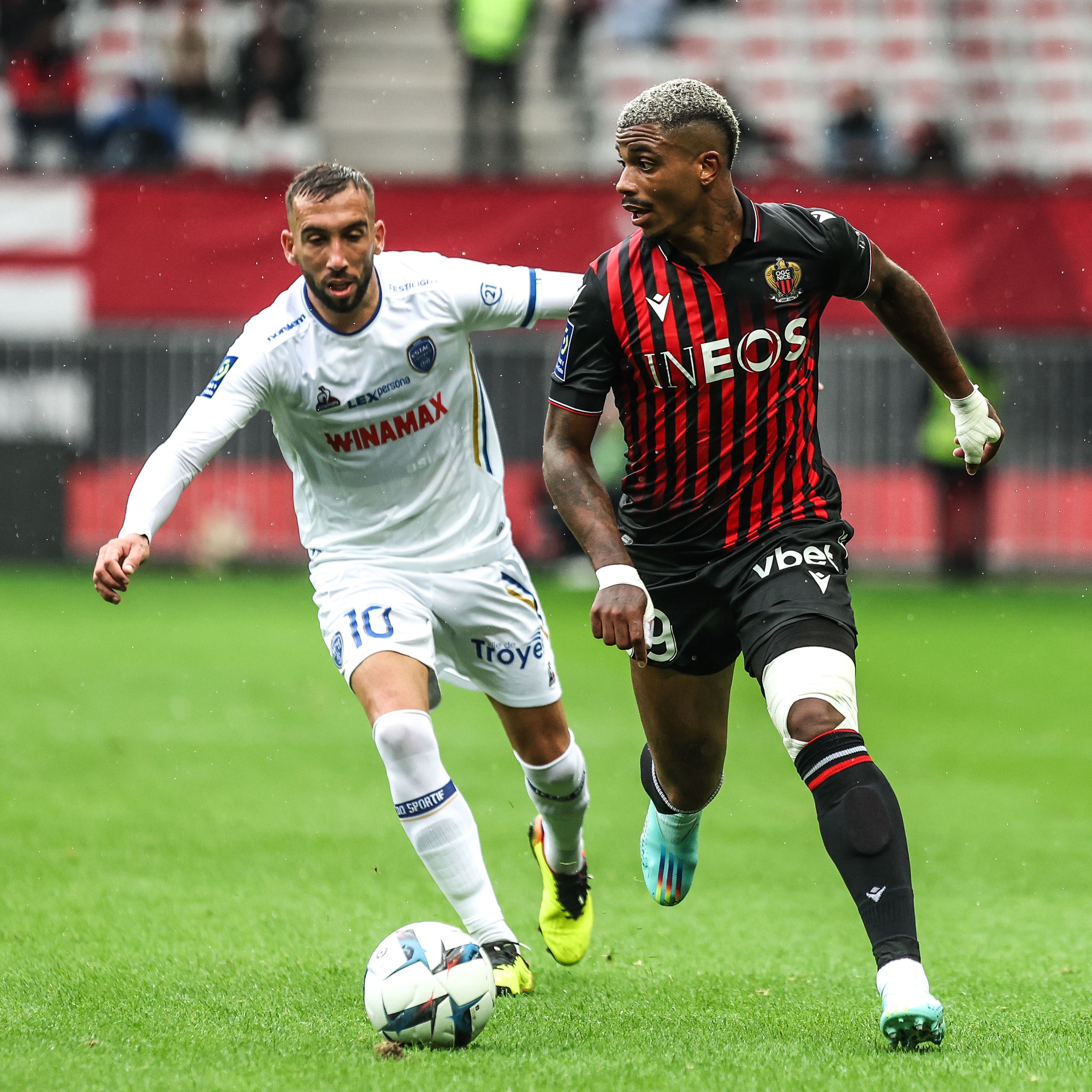 Nice evinde Troyes'i affetmedi