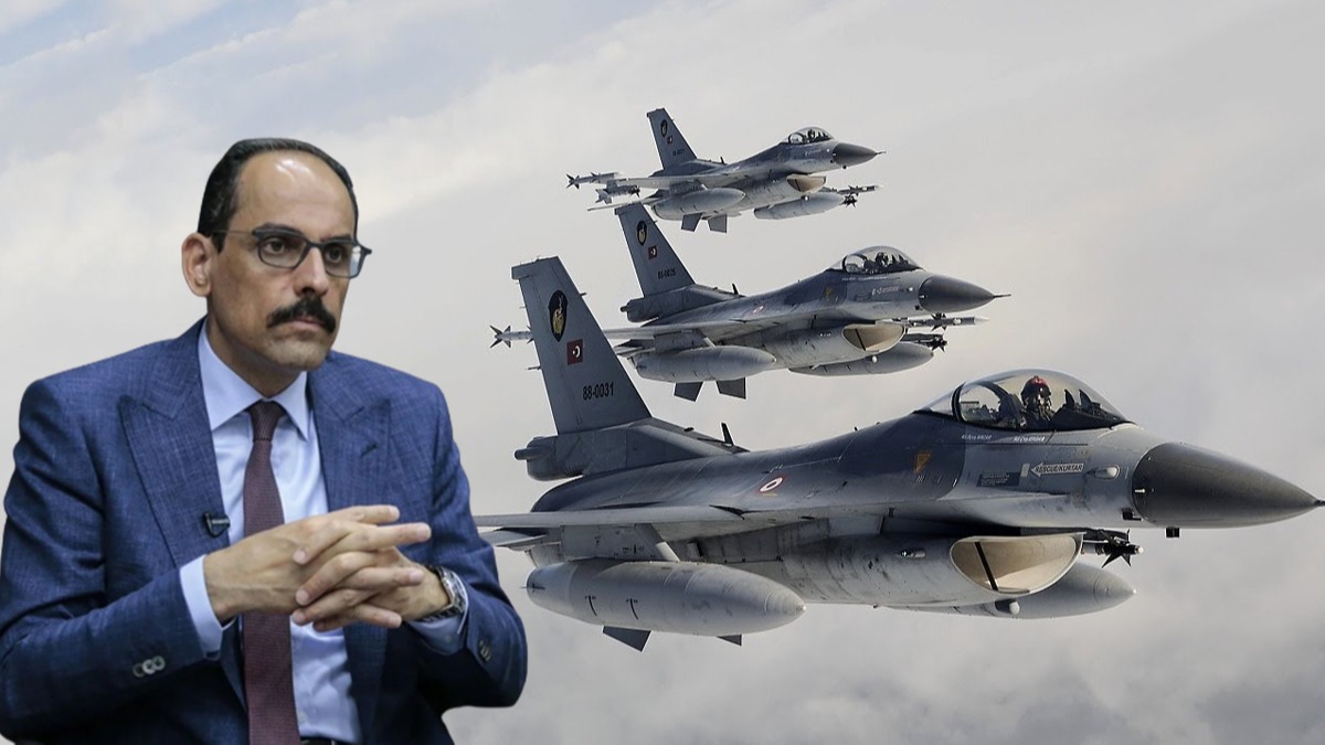 Cumhurbakanl Szcs Kaln'dan F-16 mesaj: Trkiye adna olumlu bir adm