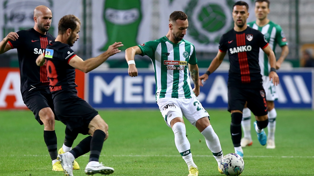 Gaziantep FK, Konya'da tek golle kazand