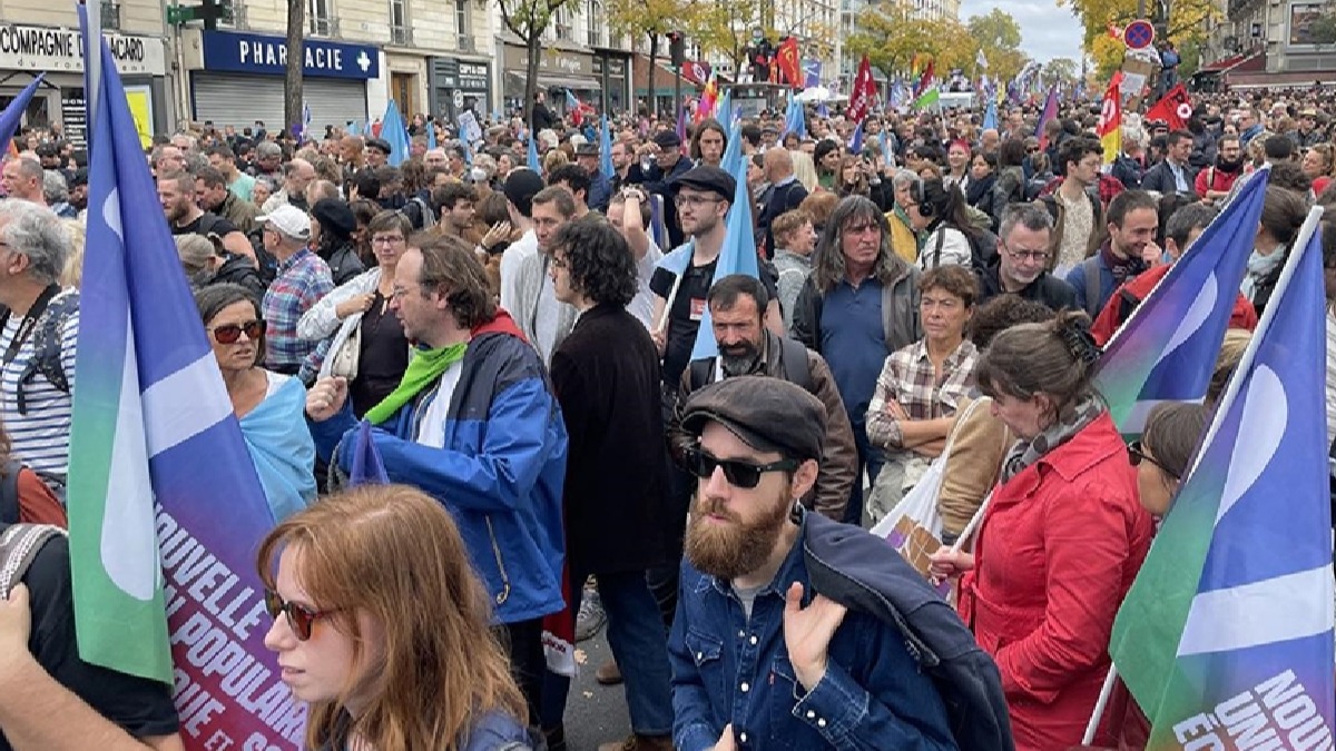 Fransa'da hayat pahall protesto ediliyor: Binlerce kii sokaklara dkld