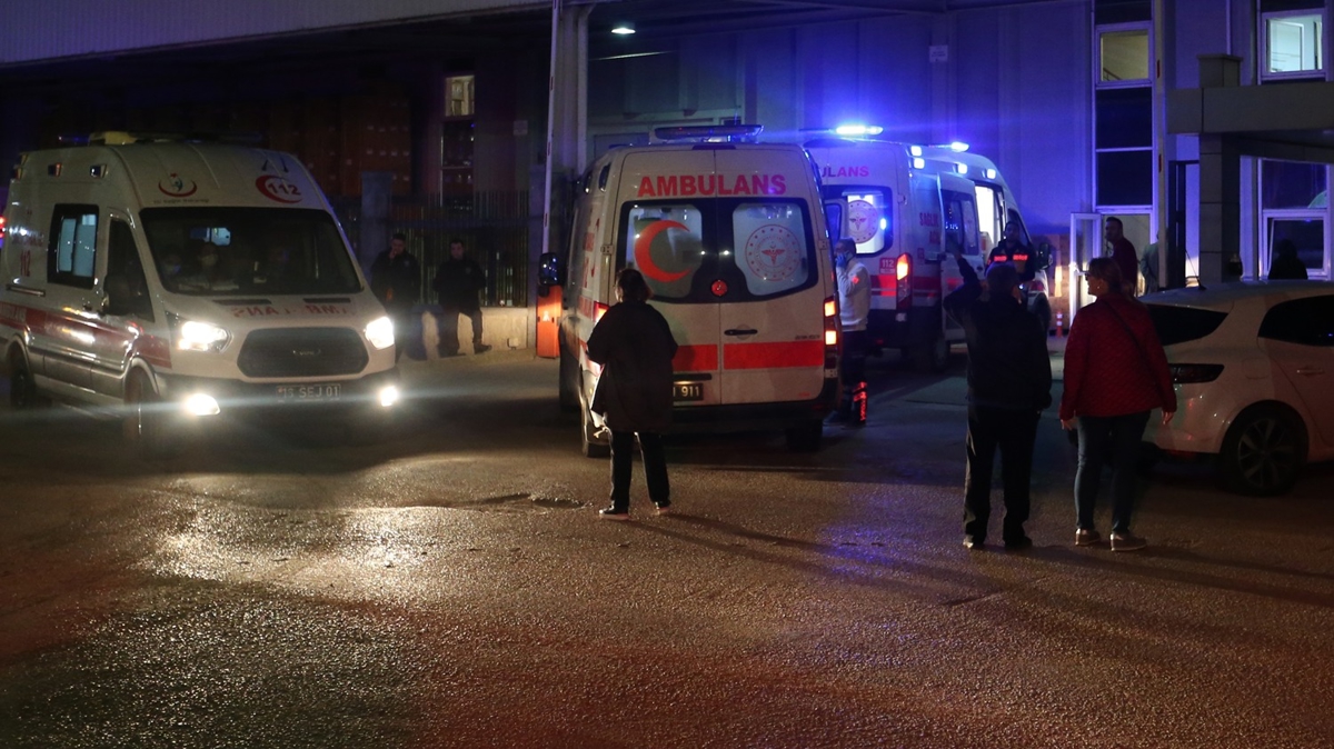 Bursa'da fabrikada alan 54 ii gda zehirlenmesi phesiyle hastanelere kaldrld 