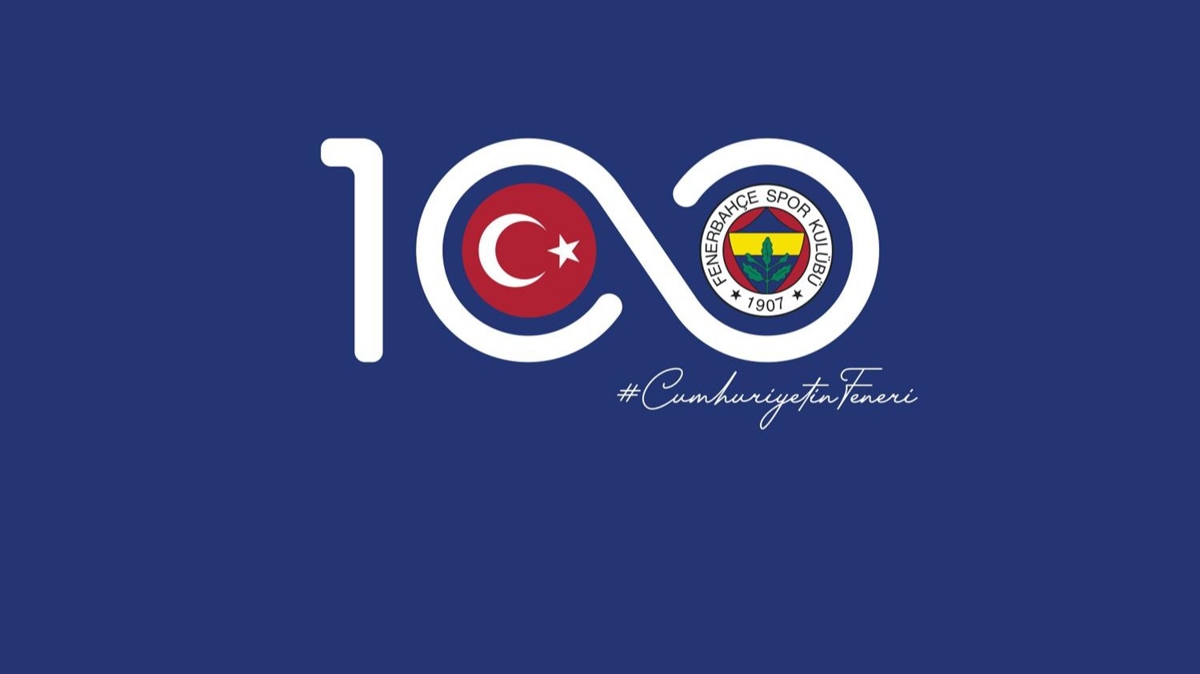 Fenerbahe'den Trkiye Cumhuriyeti'nin 100. ylna zel logo
