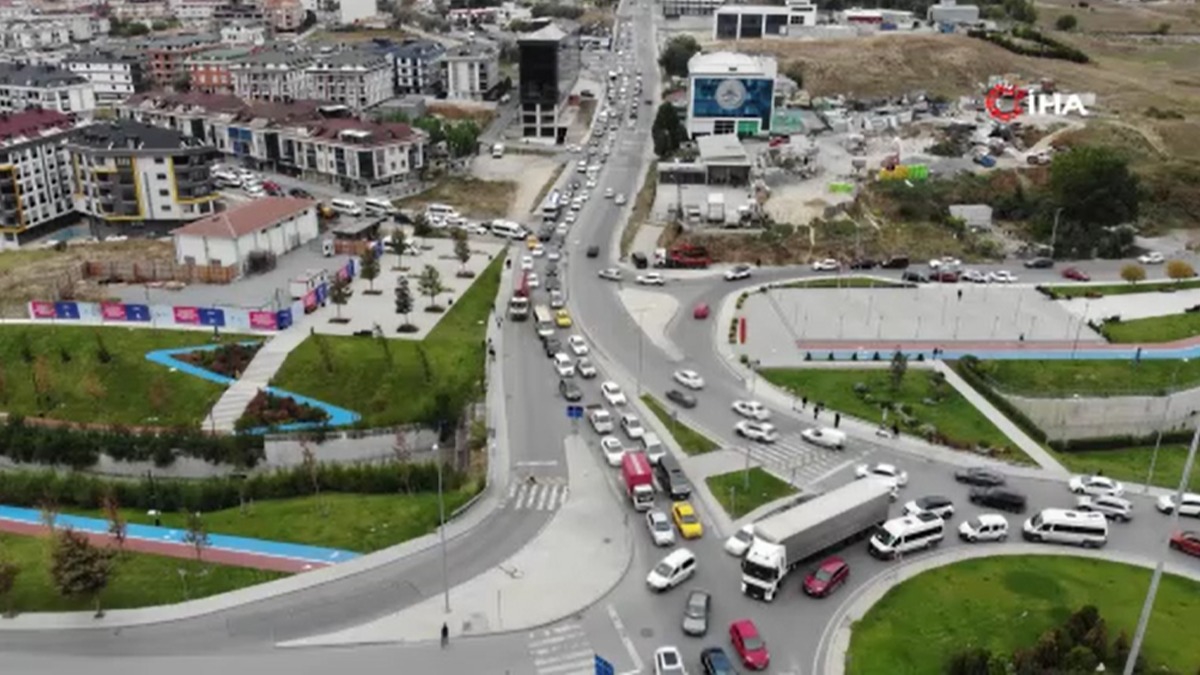 Beylikdz'nde trafik ilesi devam ediyor
