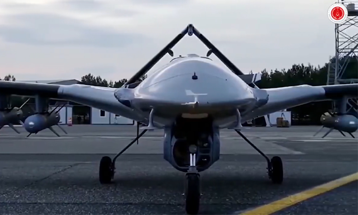 Yerli CATS tak�ld�! Bayraktar TB2 �HA'lar ilk kez envantere girdi