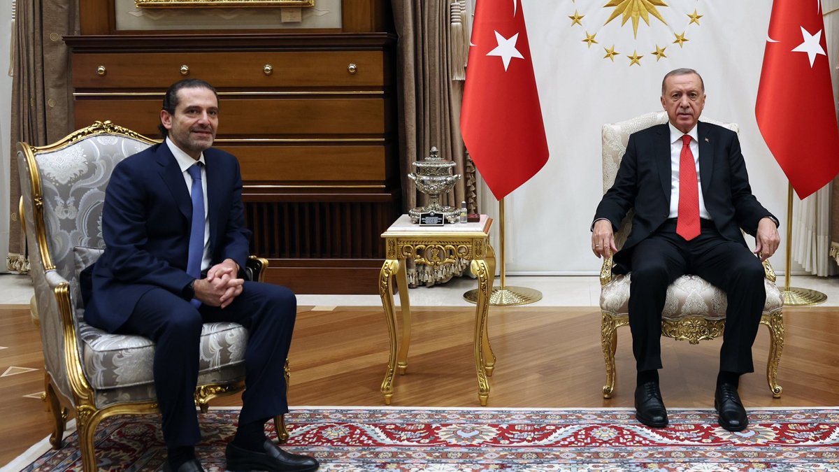 Cumhurbakan Erdoan, Saad Hariri'yi kabul etti