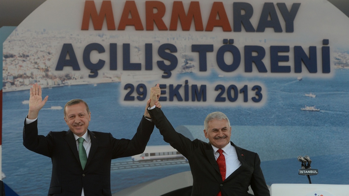 Marmaray'n tad yolcu says 9 ylda 784 milyona ulat