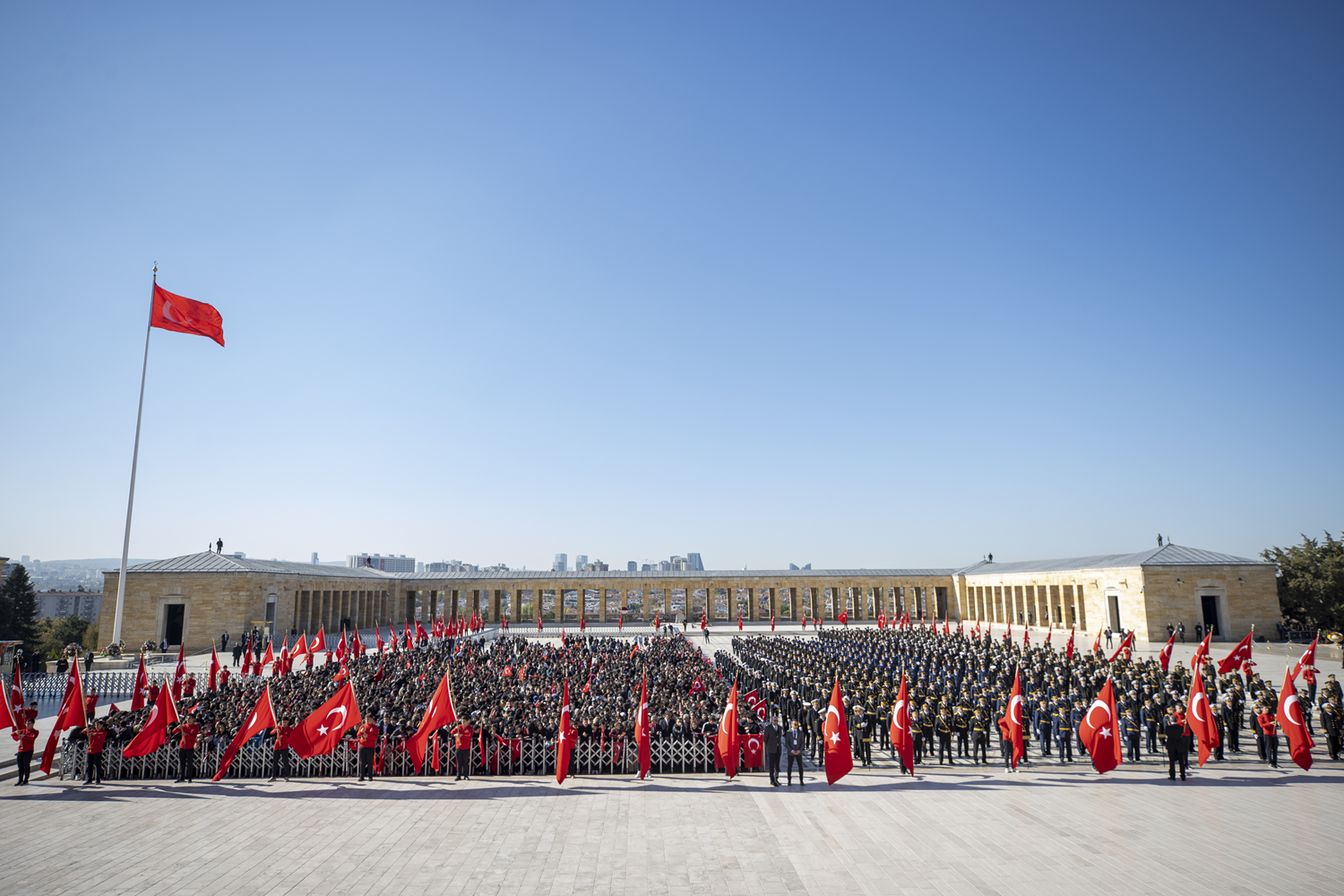 An�tkabir'de 29 Ekim Cumhuriyet Bayram� co�kusu