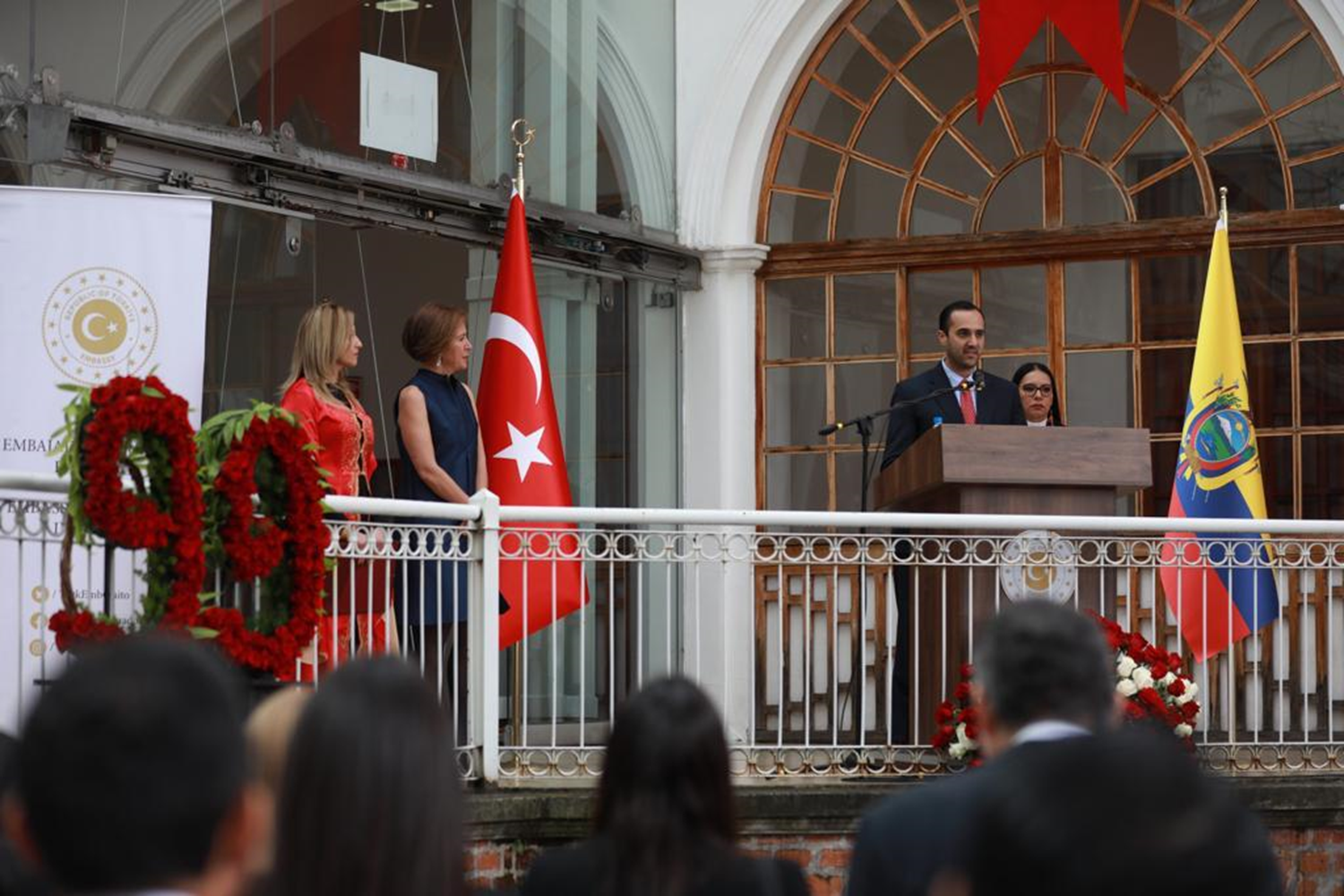 Ekvador'da 29 Ekim Cumhuriyet Bayram� resepsiyonu