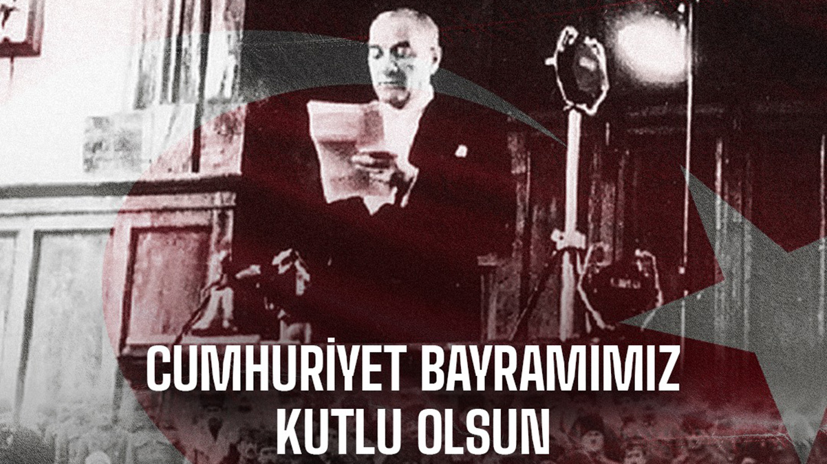 Spor camias�ndan 29 Ekim mesajlar�