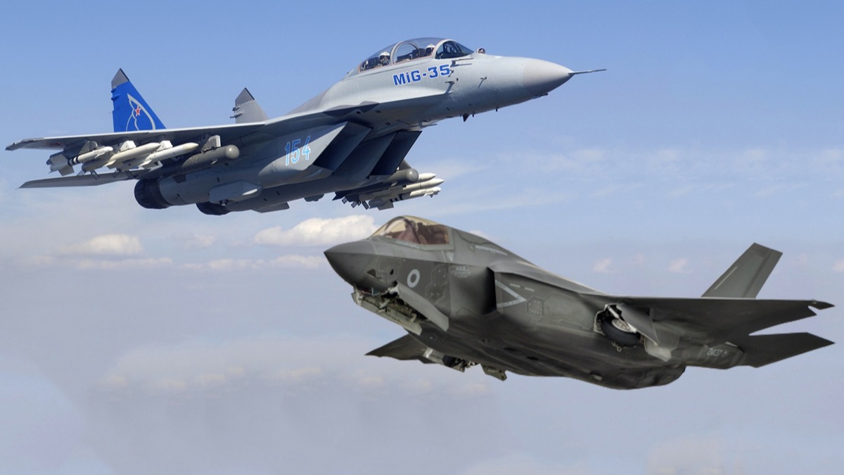 Amerikan F-35 mi, Rus MIG-35 mi? Her alanda ezdi geti: Tpk insan gz gibi gryor...