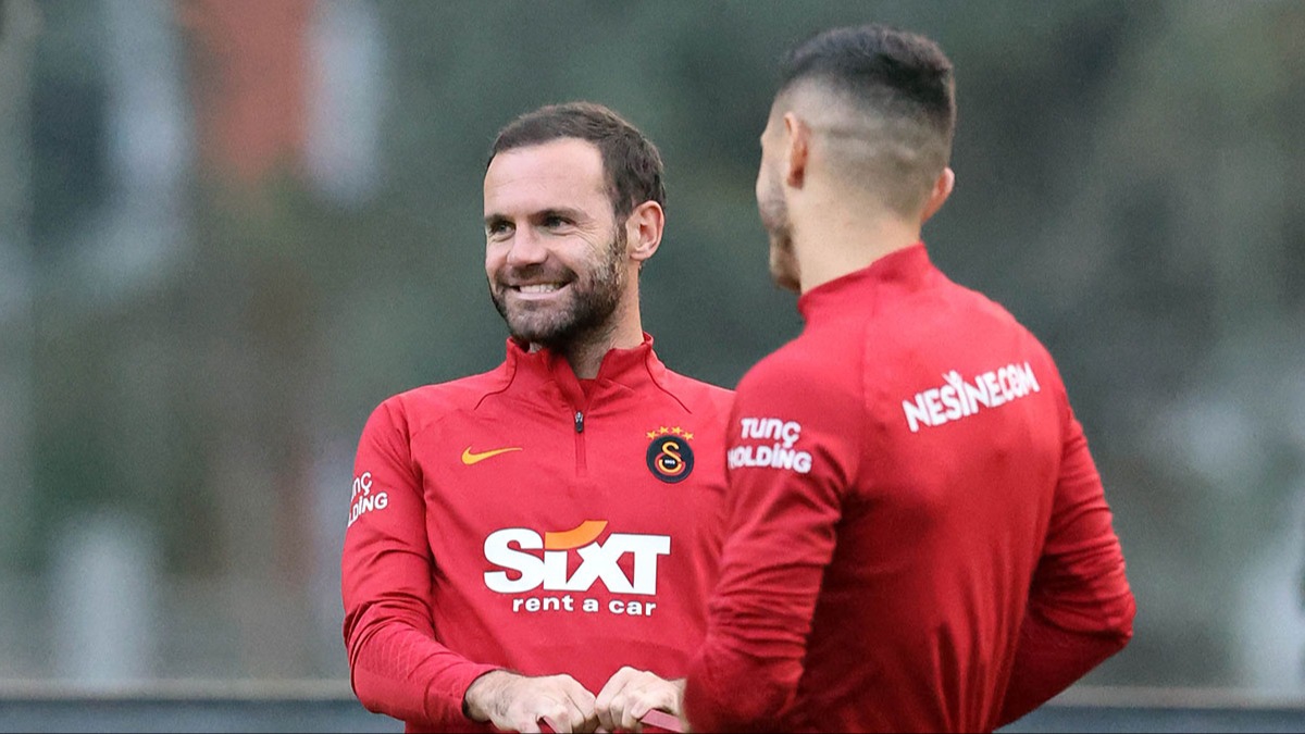 Juan Mata: Okan Buruk ile akc bir iletiimimiz var