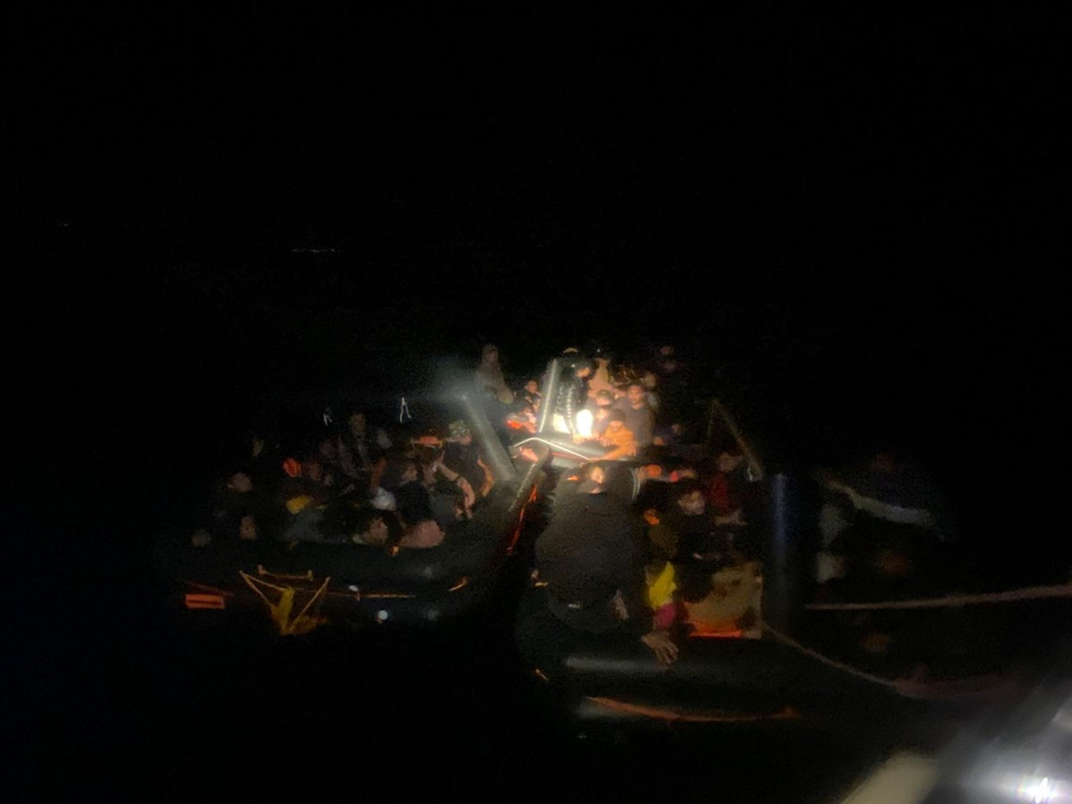 Mu�la a��klar�nda 139 d�zensiz g��men kurtar�ld�