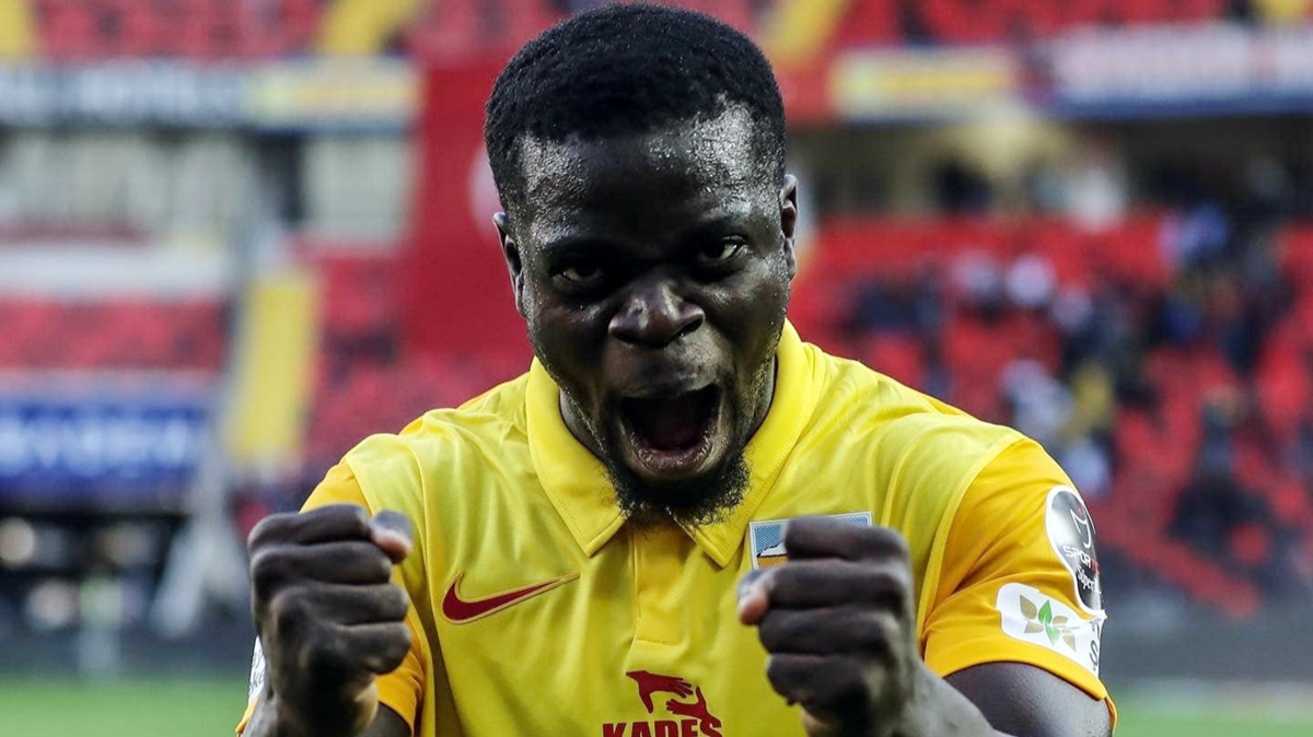 Kayserispor'da Olivier Kemen'den ilk gol