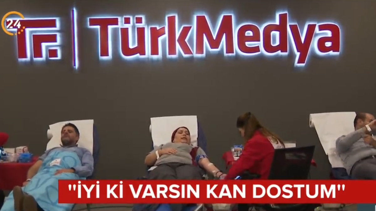 T�rkMedya'dan kan ba���� kampanyas�: �al��anlar yo�un ilgi g�sterdi