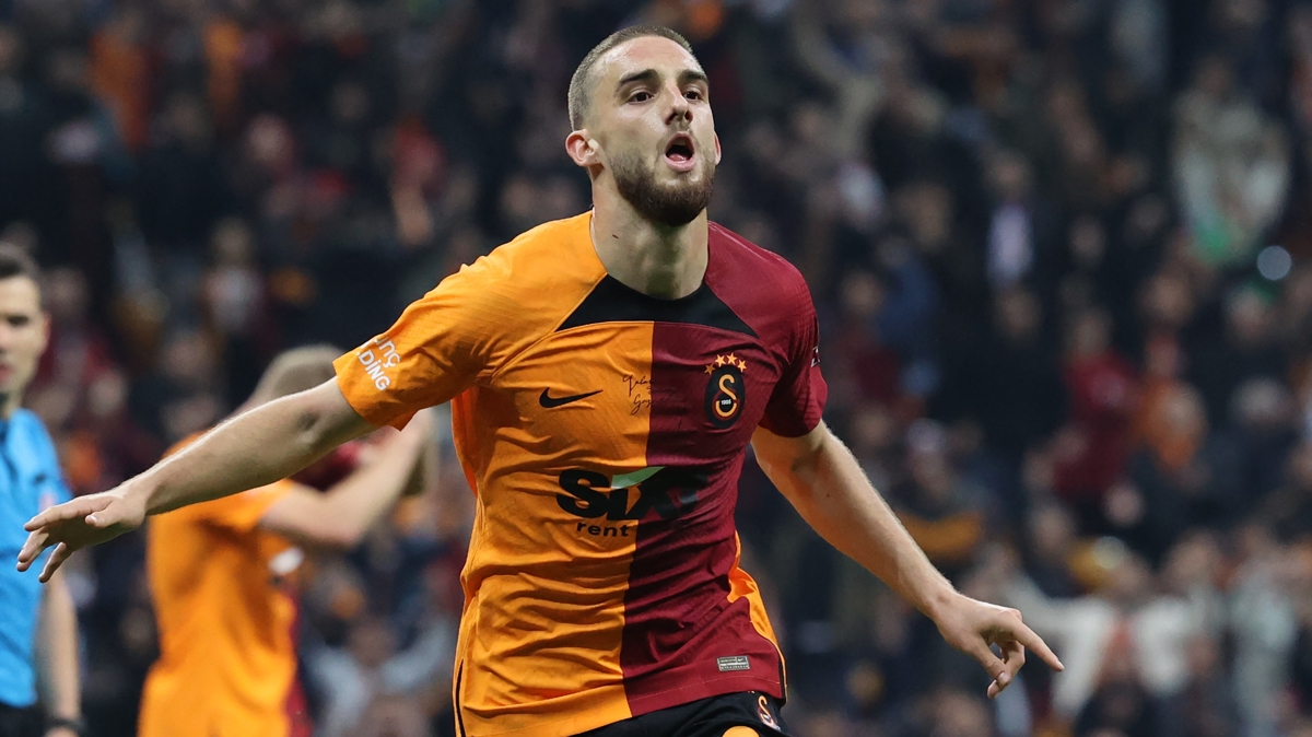 Berkan Kutlu, Galatasaray formasyla ilk goln att