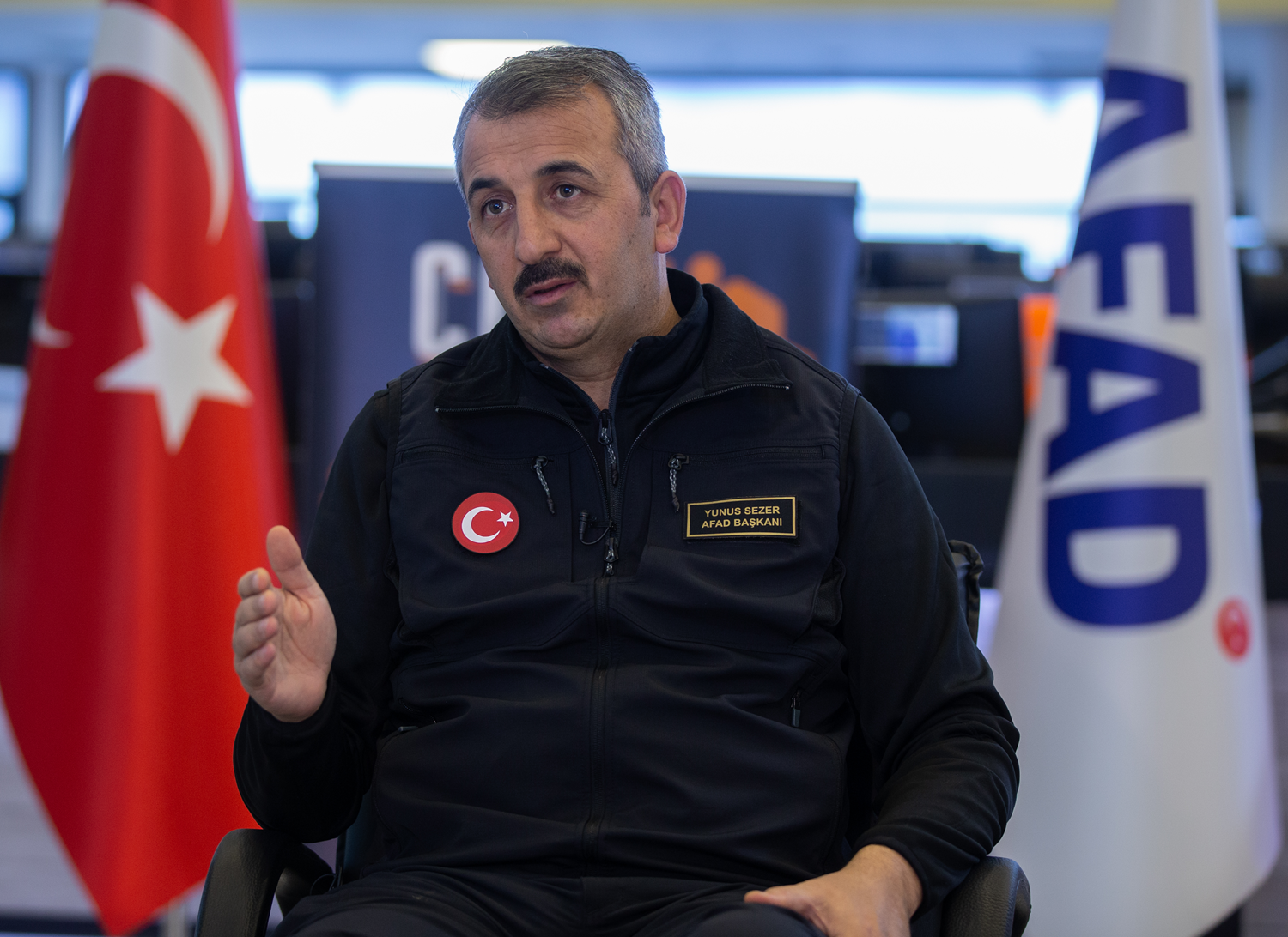 AFAD Ba�kan� Sezer, T�rkiye genelinde ilk kez yap�lacak '��k kapan tutun' tatbikat�n� anlatt�