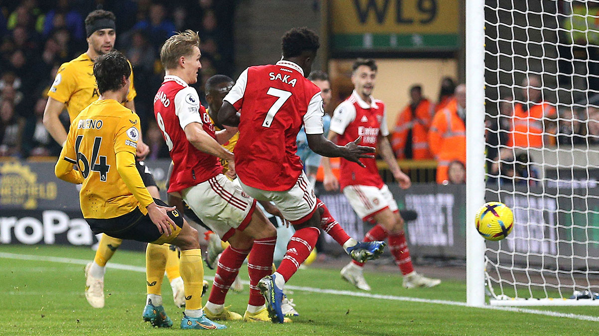 Arsenal, Wolverhampton'� Martin Odegaard ile devirdi