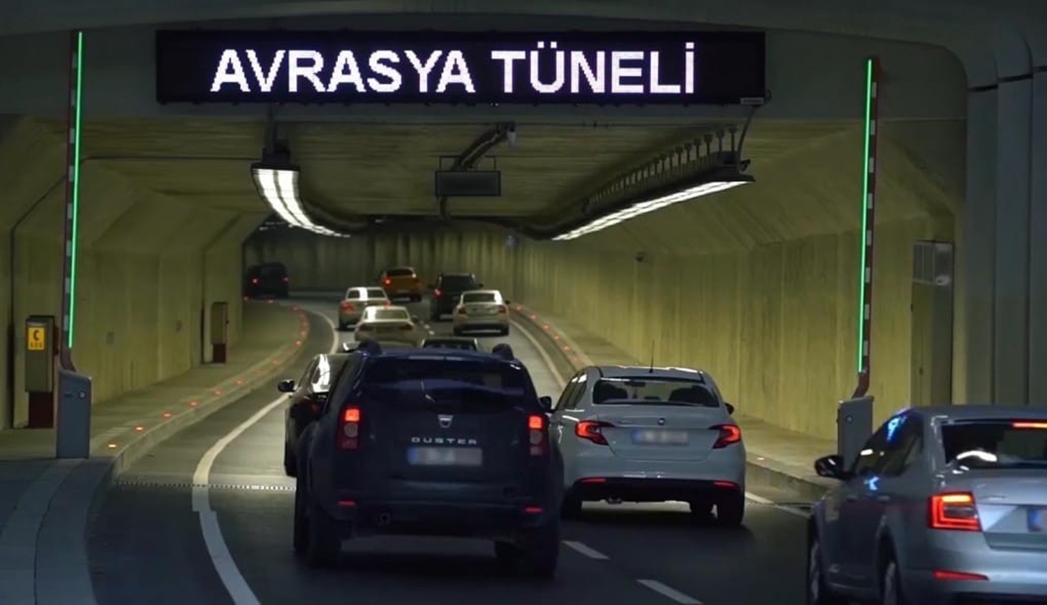 Avrasya T�neli'nde rekor! Bakan Karaismailo�lu duyurdu