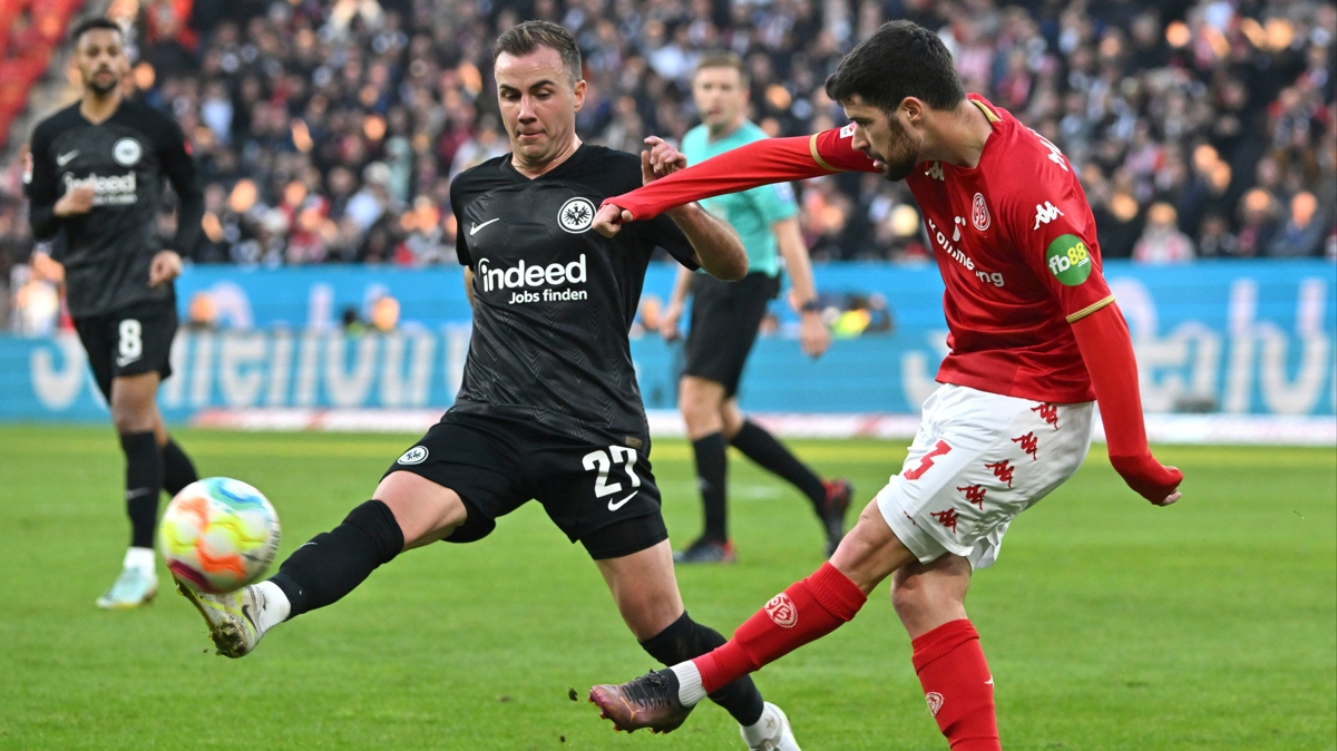 Mainz evinde Eintracht Frankfurt ile yeniemedi