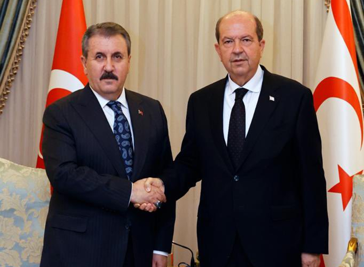 BBP Genel Ba�kan� Destici, KKTC'de temaslarda bulundu