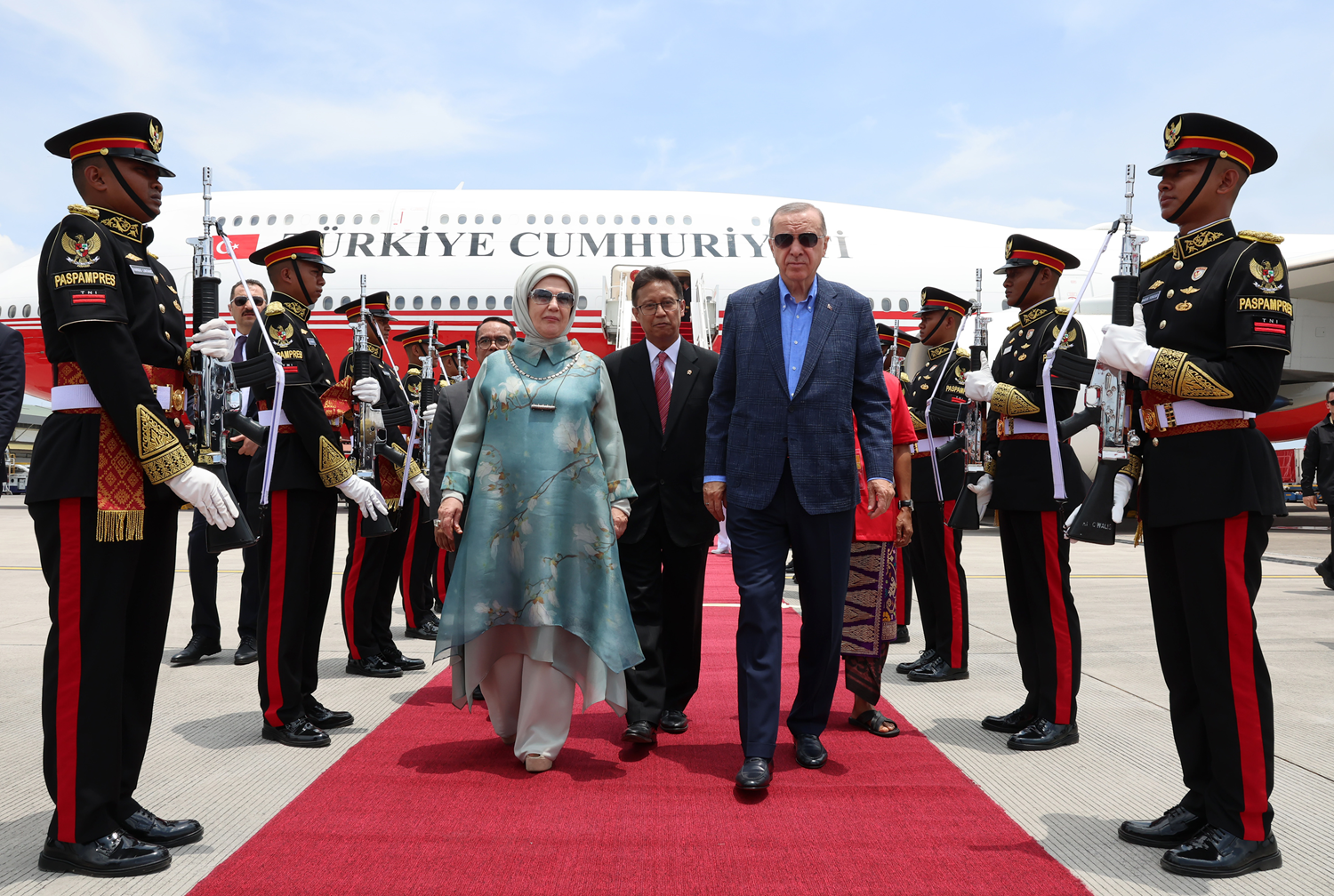 Cumhurbakan Erdoan Endonezya'da
