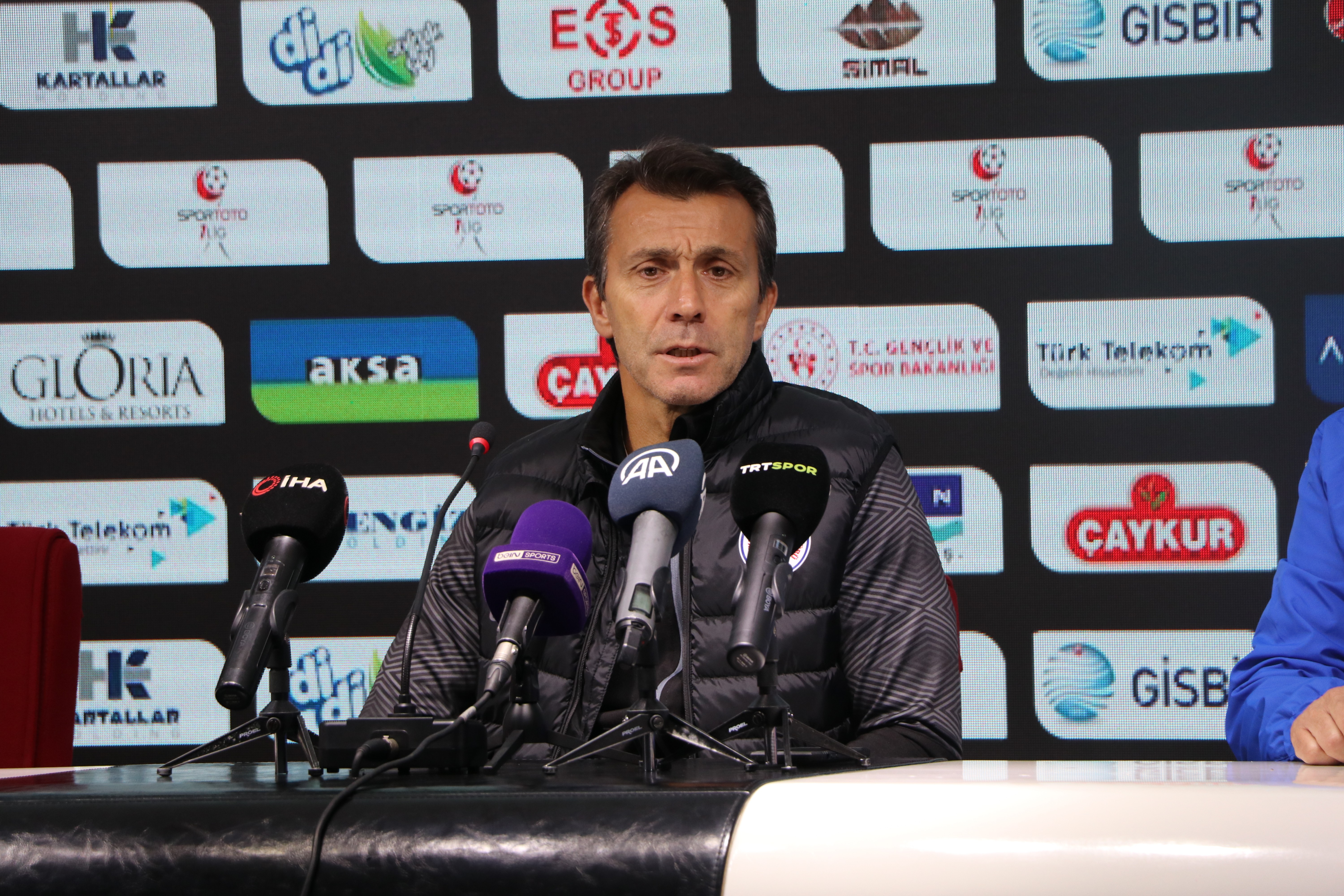 B�lent Korkmaz: Sezon ba��ndan beri iki tane s�k�nt�m�z var