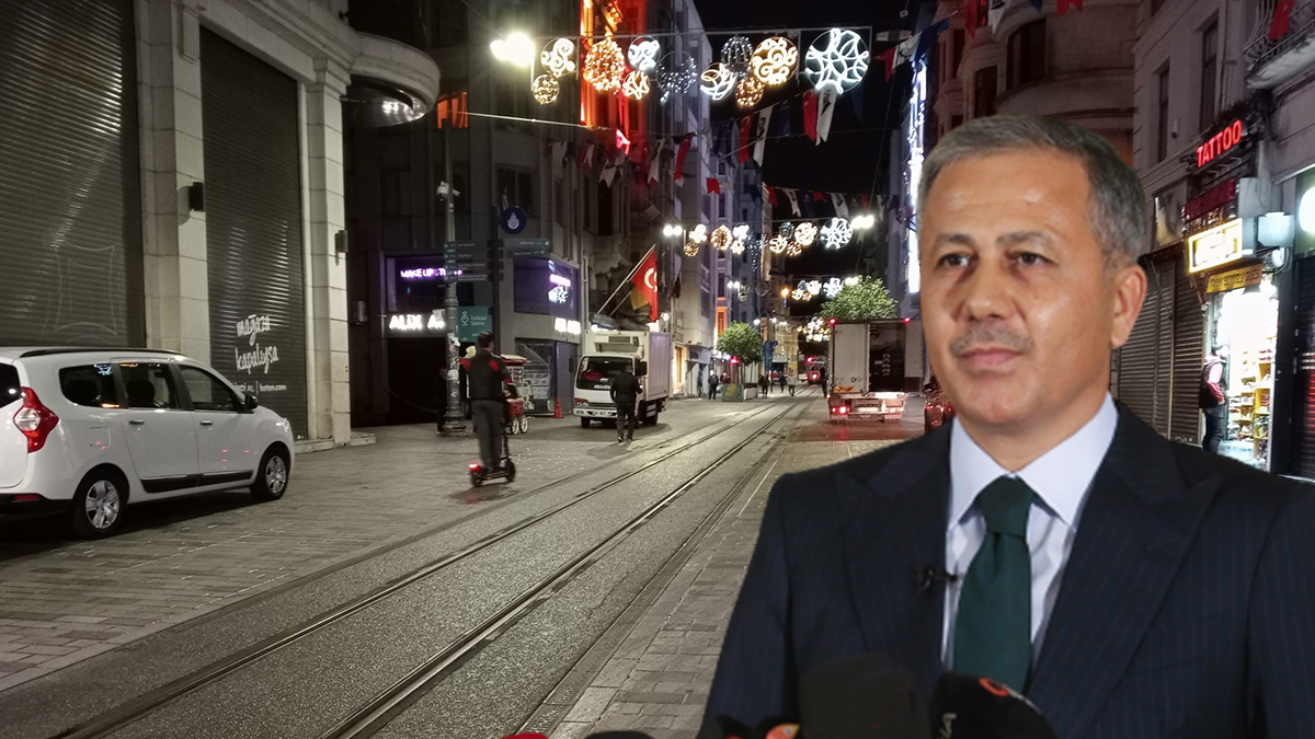 �stiklal Caddesi'ndeki al�ak sald�r�da yeni geli�me! Vali Yerlikaya a��klad�