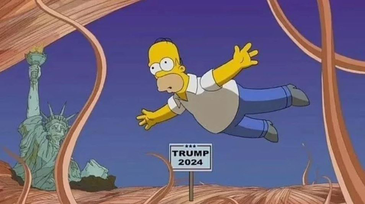Simpsonlar yine bildi: Trump...