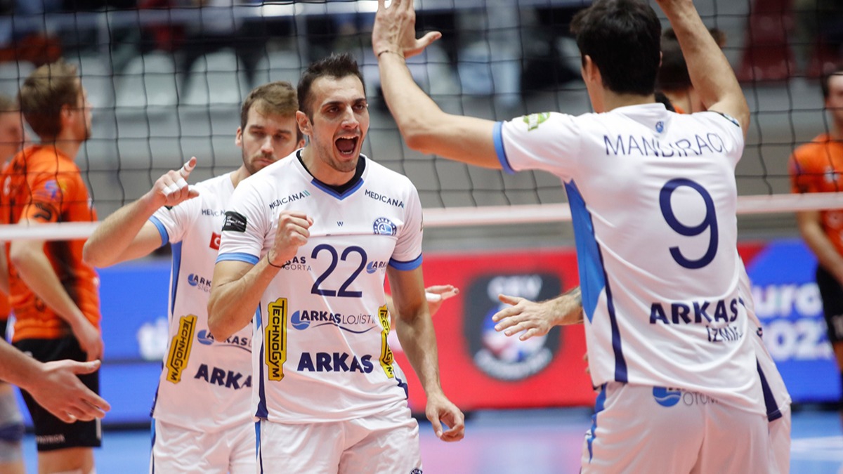 Son 16 turunda Arkas Spor'un rakibi Valsa Group oldu