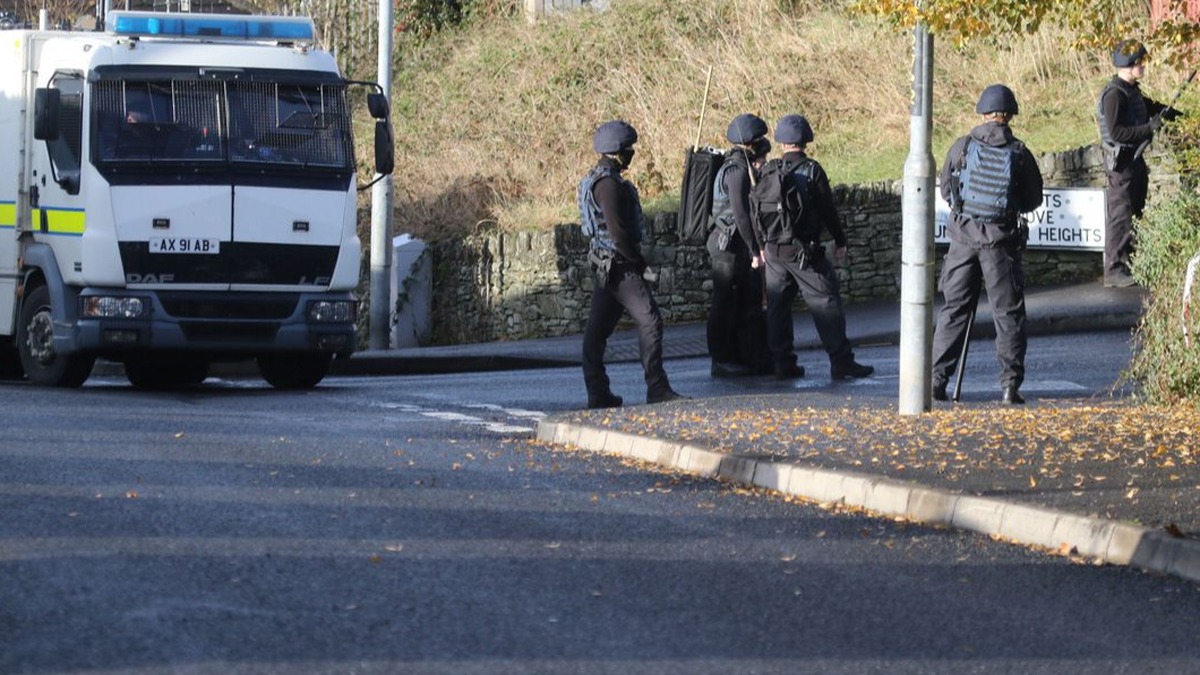 Avrupa'da polis aracna bombal saldr