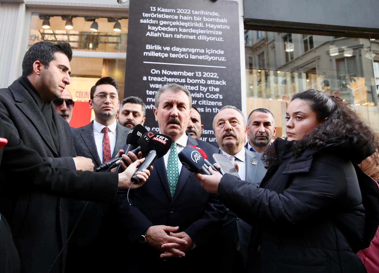 Destici: Siz Meclis'te HDP'yi bulundurmaya devam ederseniz, T�rkiye maalesef ter�rle ya�amaya devam eder