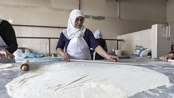 Kadınlar omuz omuza verdi emeklerine değer kazandırdı