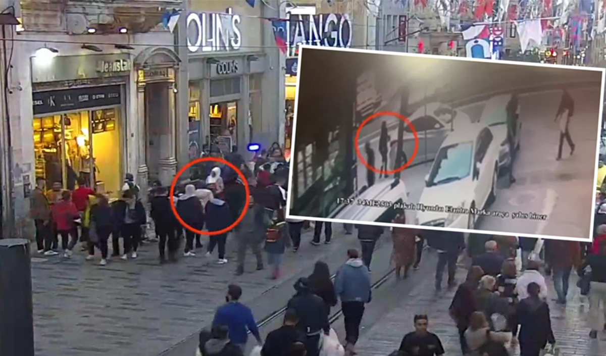 Taksim ter�ristin yeni g�r�nt�lerine ula��ld�