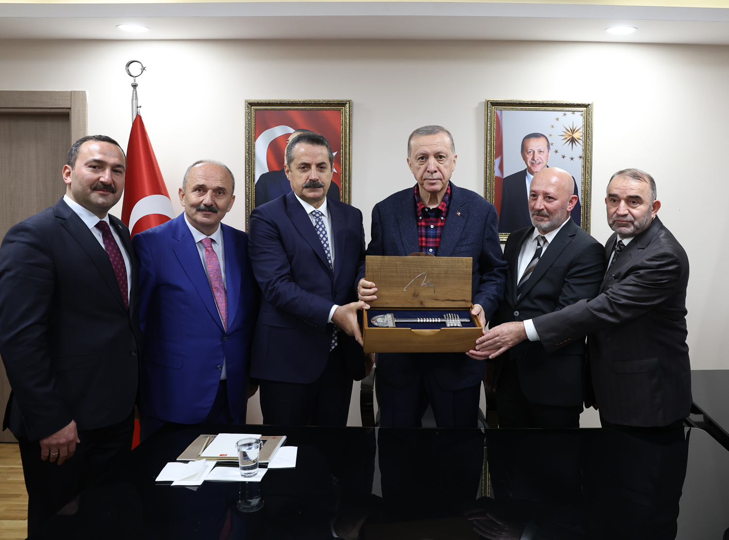 Cumhurba�kan� Erdo�an, Yusufeli Belediyesi Hizmet Binas�n� a�t�