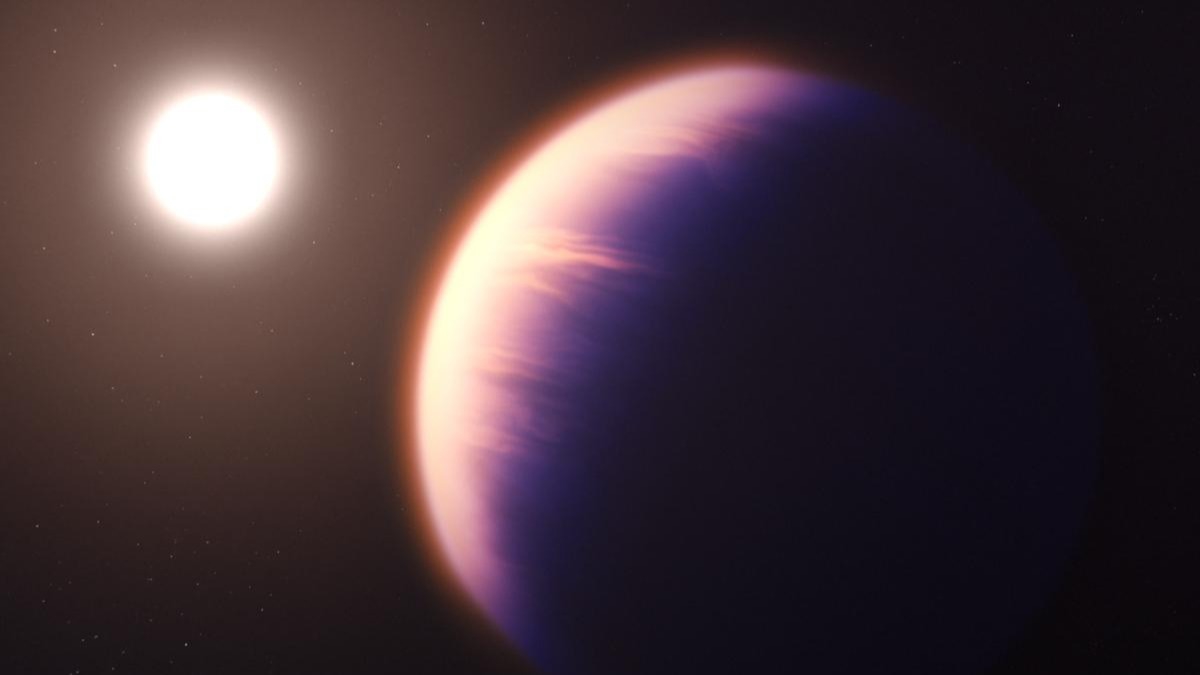 James Webb Teleskobu, tegezegenin atmosferini grntledi