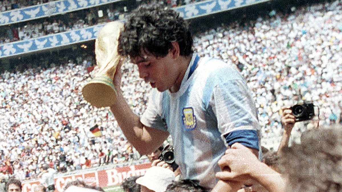 Maradona'sz ilk Dnya Kupas 