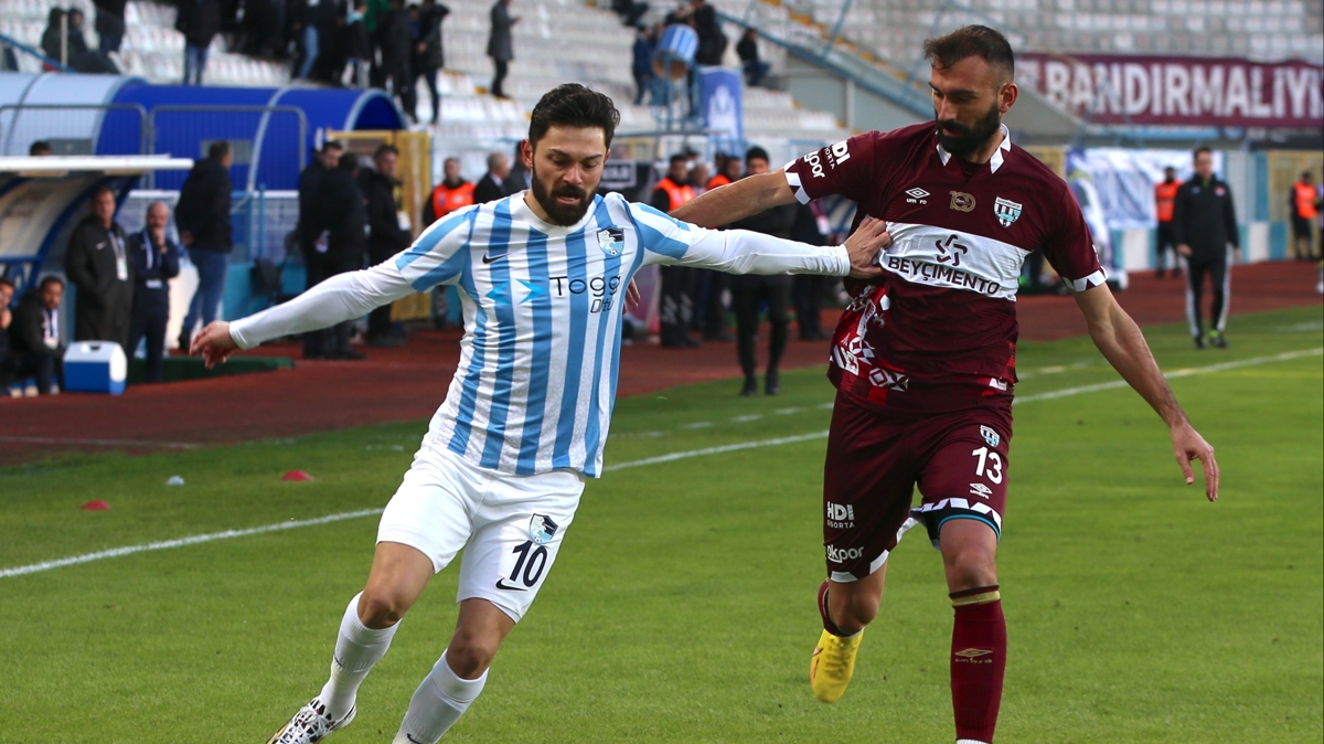 Bandrmaspor, Erzurum'da 2 golle kazand