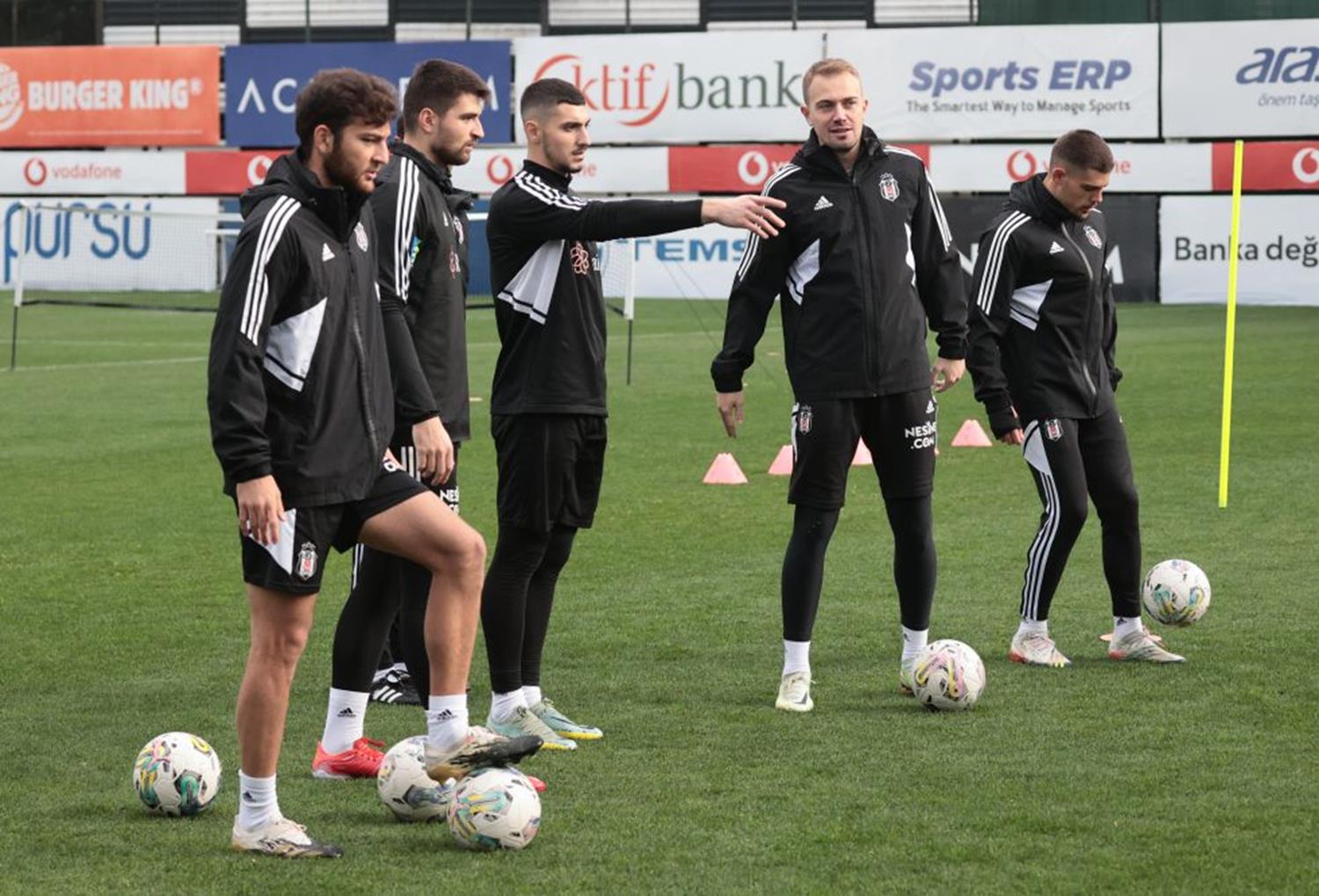 Be�ikta�'ta Salih U�an antrenmana ��kmad�