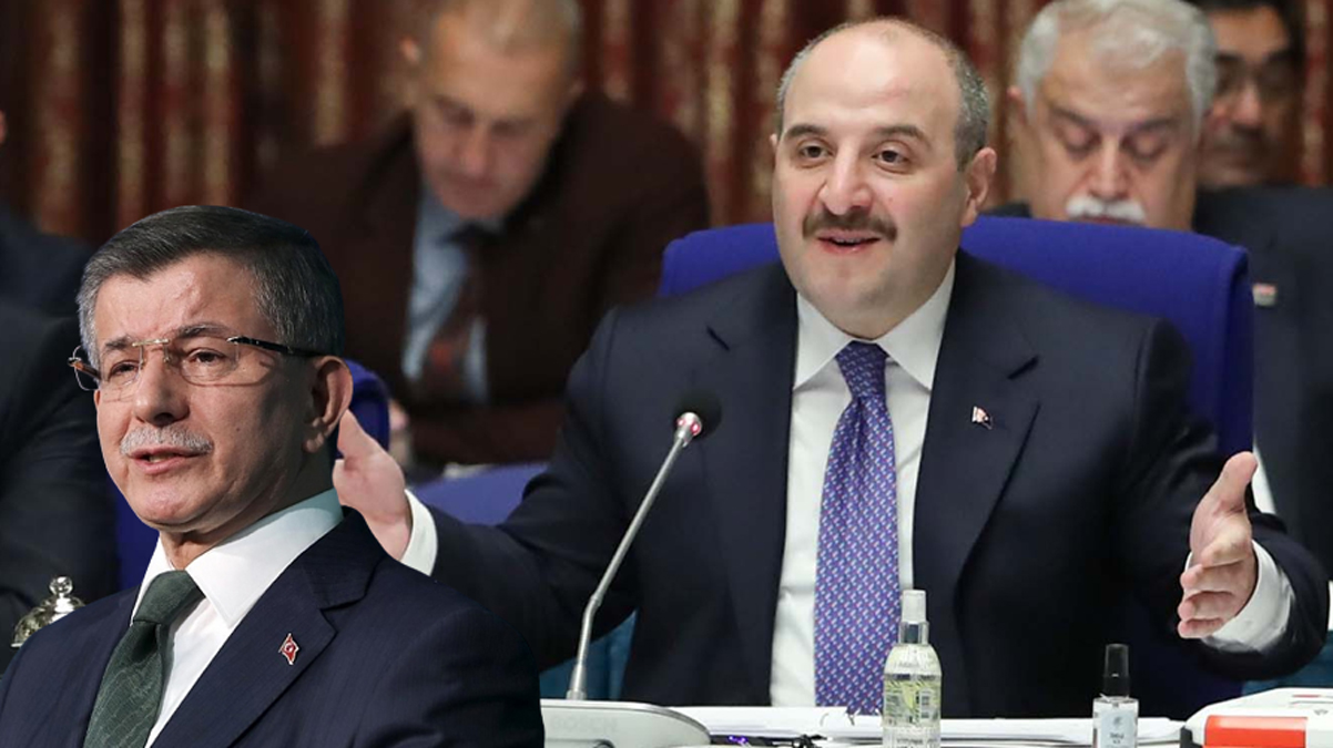 Bakan Varank, Davuto�lu'nu b�yle ti'ye ald�: Yan�na suyundan da koydun mu... Tamam