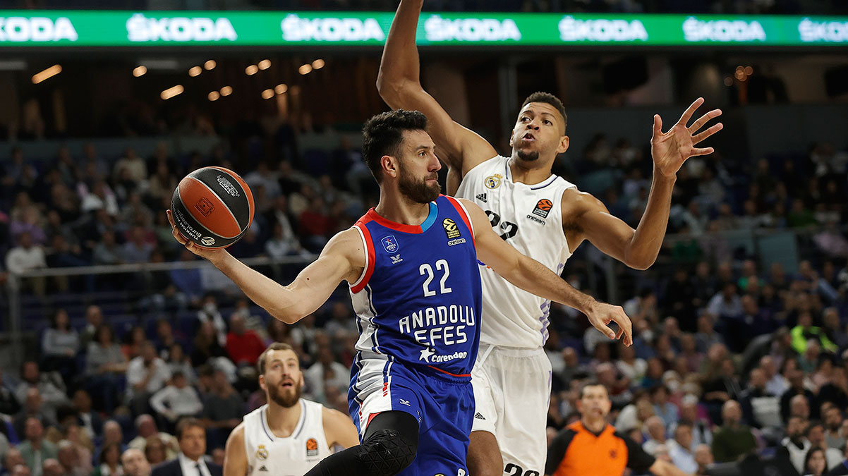 Euroleague'de haftann MVP'si Anadolu Efes'ten